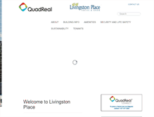 Tablet Screenshot of livingstonplace.com